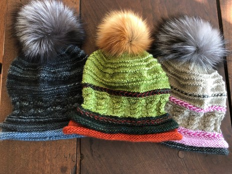 Spirit header cable hat pattern