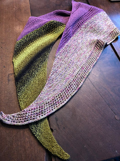 long summer shawl scarf knitting free pattern
