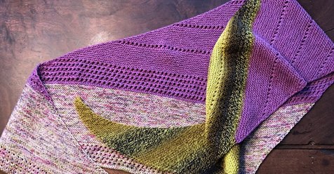 summer knitting shawl pattern